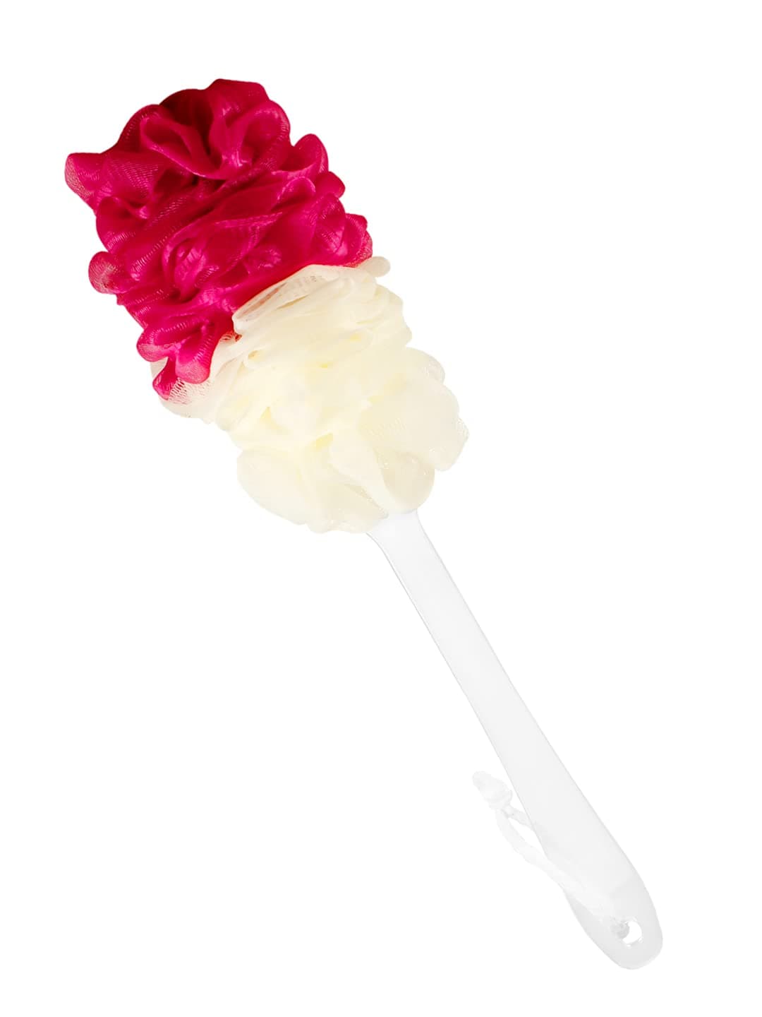 ANKITA Premium Body Cleansing Bathing Sponge with Acrylic Handle(BA-12)