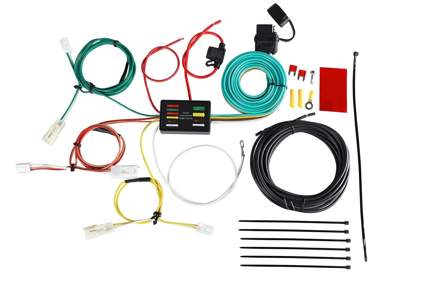 Oyviny Custom 4 Pin Trailer Wiring Harness for 20112014 Toyota Sienna 20152020 Sienna SE Pure Copper Wires