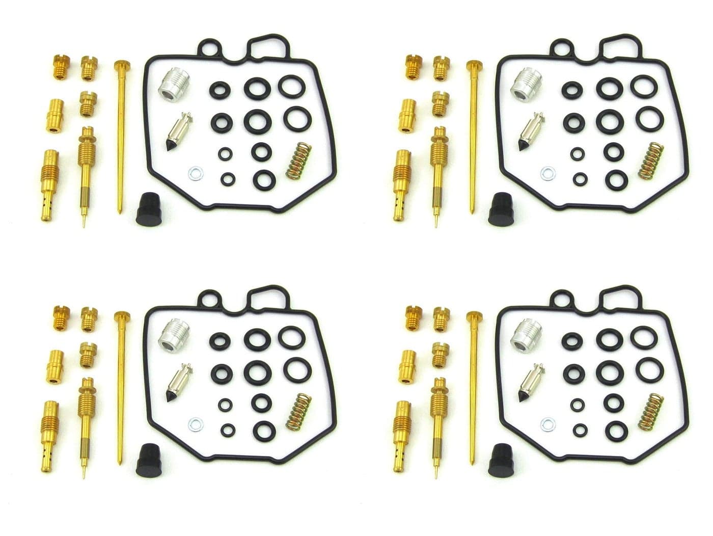 4X CARBURETOR CARB REBUILD REPAIR KIT Fit for 80-83 CB750 CB750C CB750K CB750SC