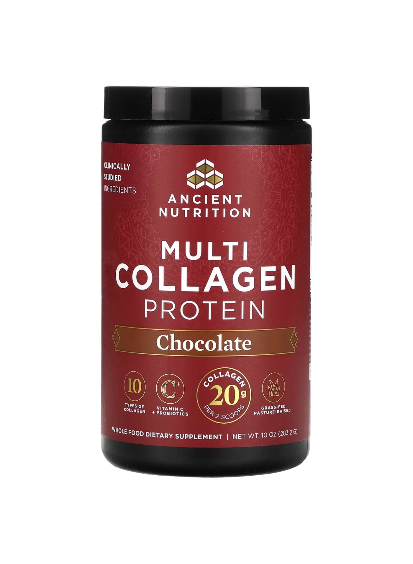 Multi Collagen Protein, Chocolate, 10 oz (283.2 g)