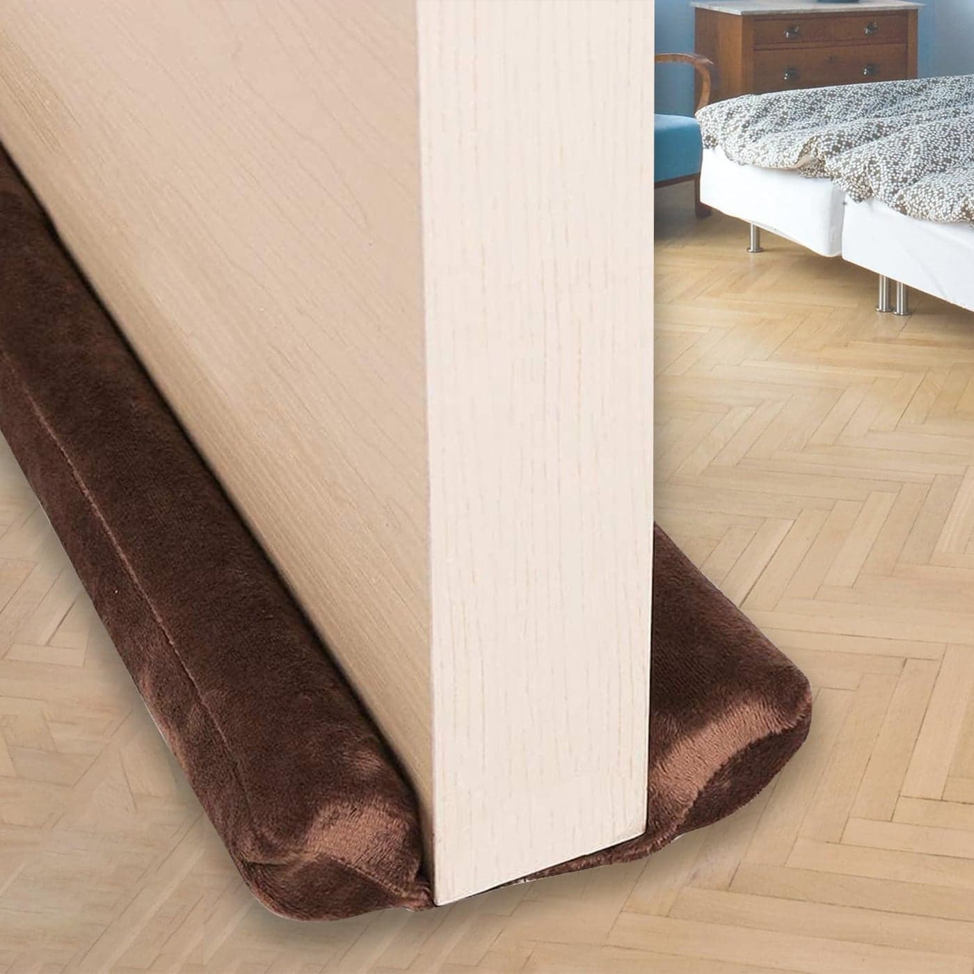 VISEMAN 36 Inch Under Door StopperDoor Noise Blocker Double Sided Door Stopper MachineWashable