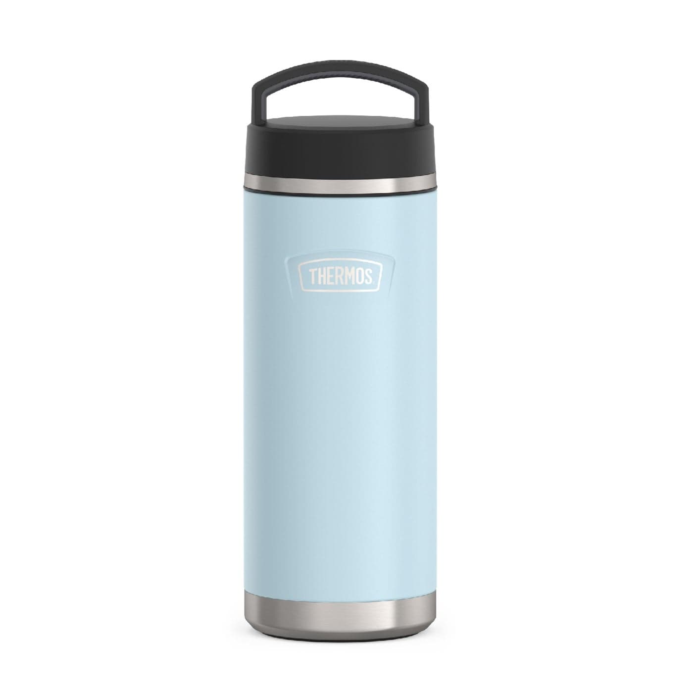 THERMOS ICON SERIES Stainless Steel Water Bottle with Screw Top Lid 32 Ounce Glacier Vacuum Insulated Water Bottle with Lid