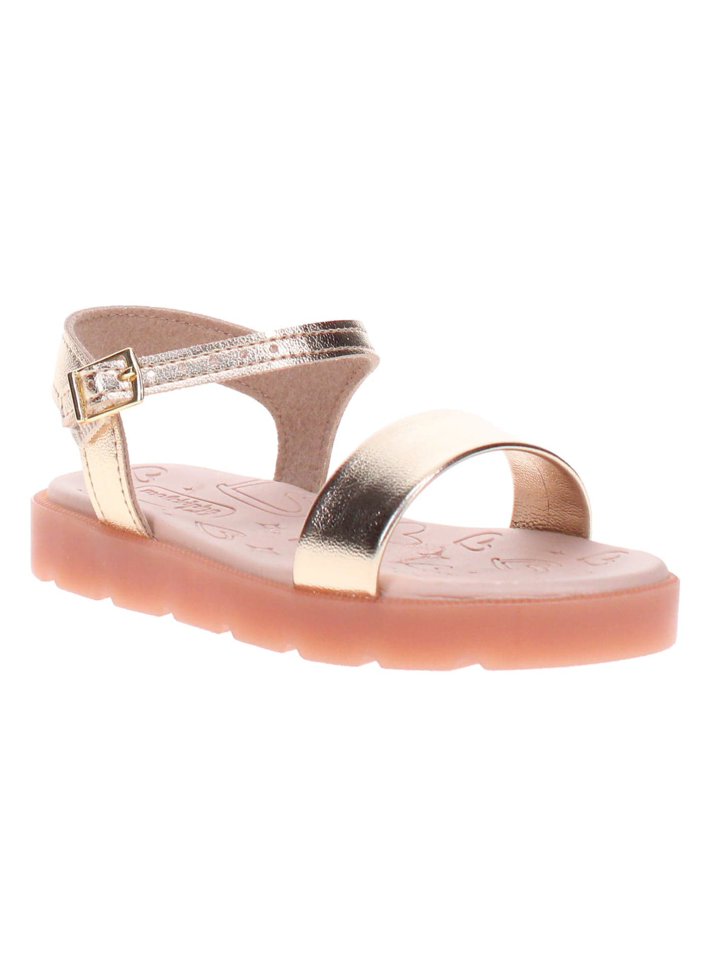 Molekinha Preteen Girls’ Flat Sandals with Back Strap – Comfortable and Secure Fit — 27 EU