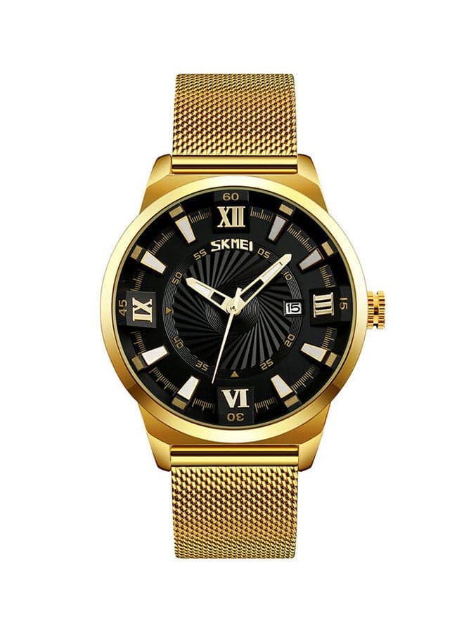 Men's Fashion Clock's Top Brand Luxury Quartz Waterproof Watch 9166
