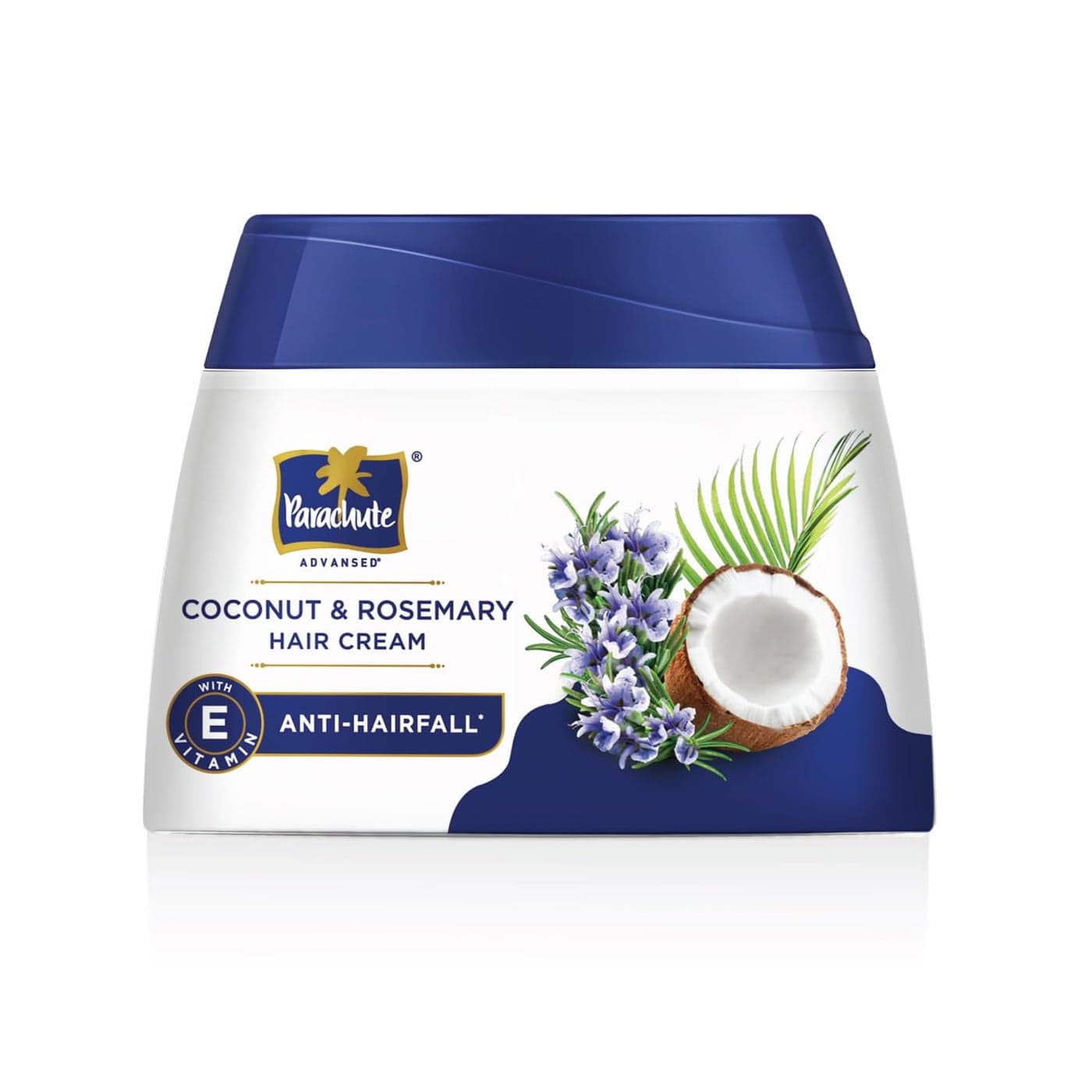 Parachute Advansed Coconut Rosemary Hair Cream 210ml Anti HairFall 10X Hair Breakage Reduction 2X Smoother Softer Hair Leavein Hair Cream Pre Wash Hair Cream For Men Women