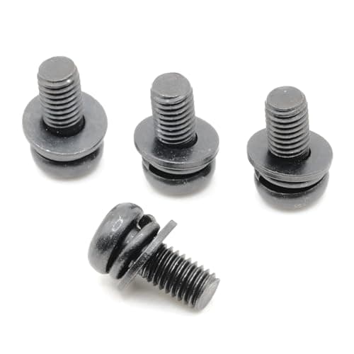 ReplacementScrews M5 x 12mm (M5L12, PSW M5X12) Base Stand Screws for Many Sony TVs - Set of 4