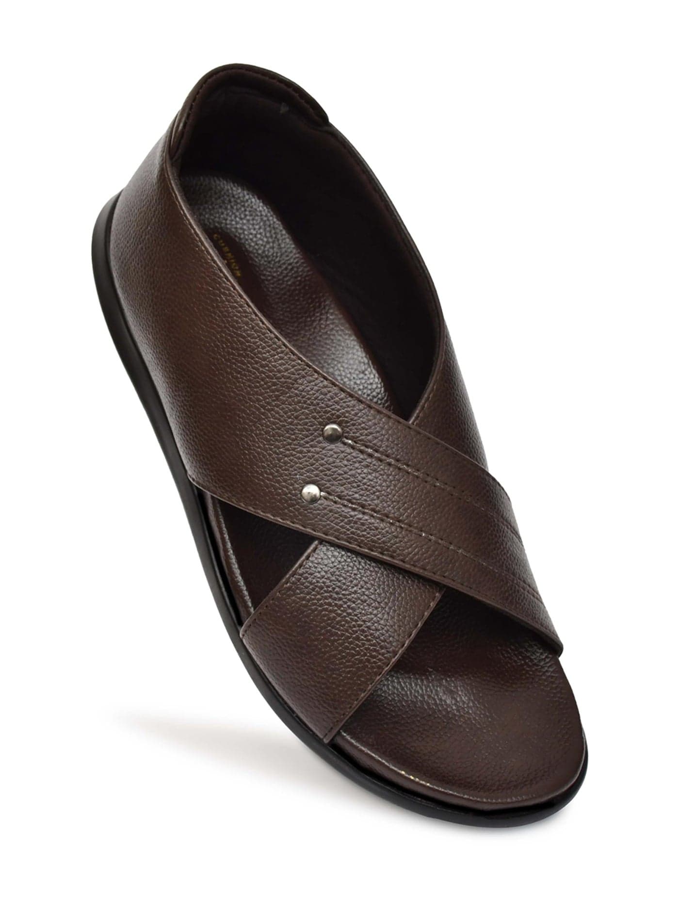 HEALTH FIT Men's Diabetic & Orthopedic Sandal/Doctor Sandal & Foortwear with Extra Soft MCR - PU Pad Comfortable 115BR-6 UK