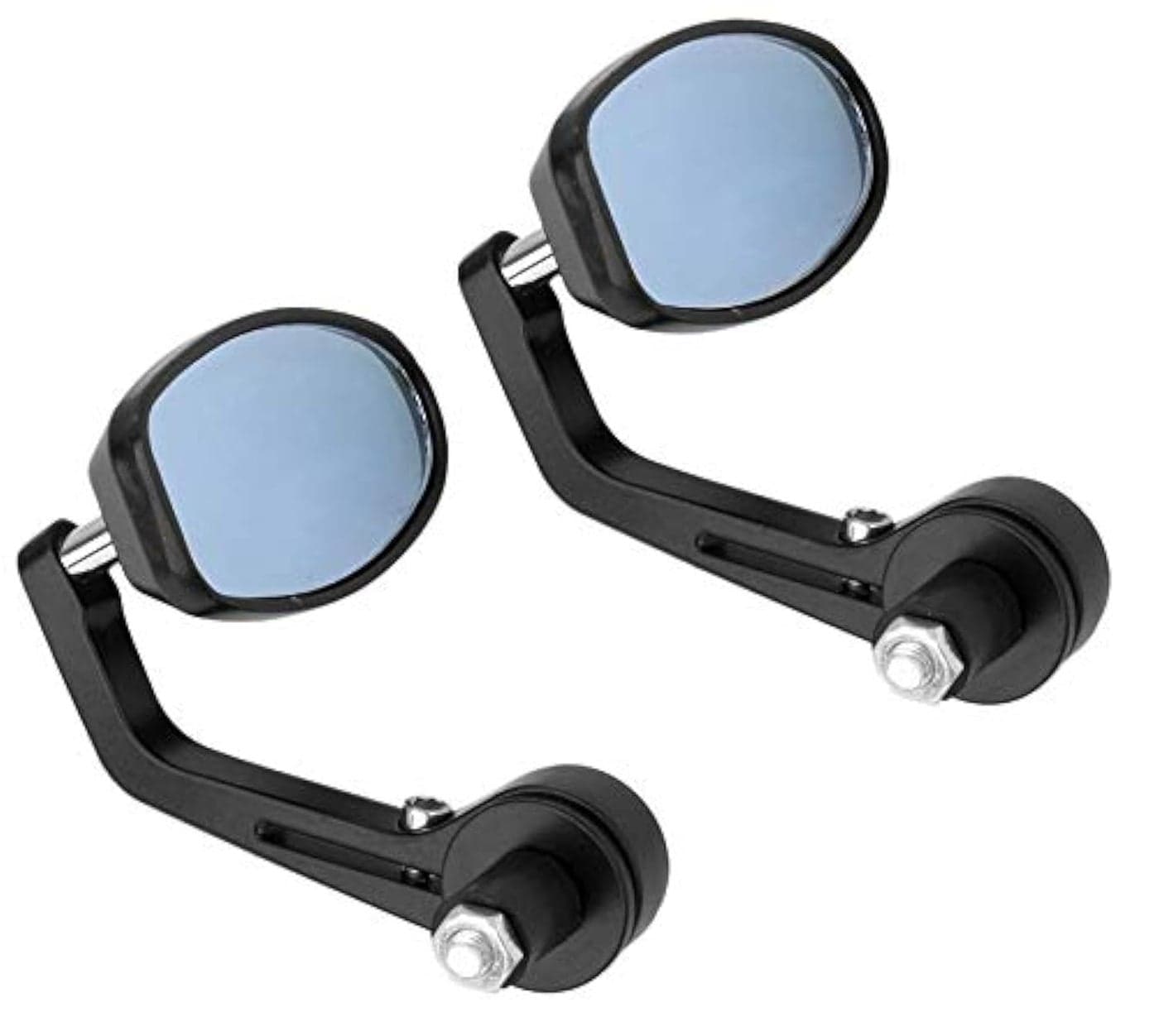 CARIZO Universal Oval Rear View Mirror for Suzuki Gixxer SF