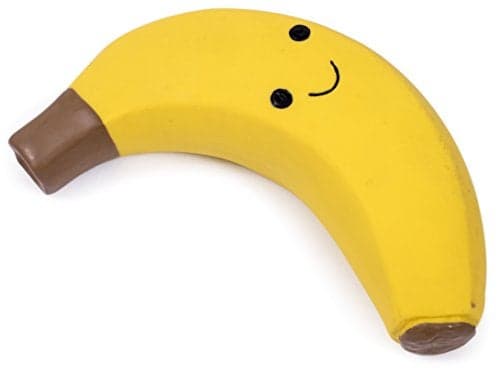 Petface Latex Banana Soft Chew Dog Toy Large