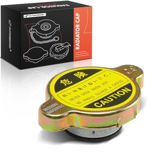 A-Premium Radiator Cap Cover - Compatible with Toyota, Mazda, Nissan, Lexus, Hyundai, Honda, Kia, Suzuki, Ford, Dodge, Chevrolet, GMC Models - Camry, Corolla Land Cruiser, 4Runner, 323, Pathfinder