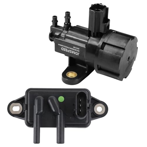 EGR Pressure Feedback Sensor DPFE15 EGR vacuum solenoid valve vs63 Replacement for Ford F150 E150E250ExplorerRangerEscapeMustangLincoln Town CarMercury CougarF77Z9J460AB F77Z9J460AB