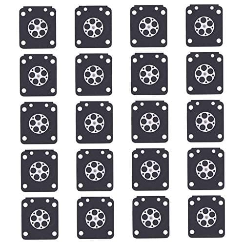 ApplianPar Metering Diaphragm Gasket Assembly A015019 for Zama C1MW26 C1MW26C C1MW47 C1MEL35 C1MFR1 C1UK39A C1QK73 Carburetor Repair Kits Pack of 20