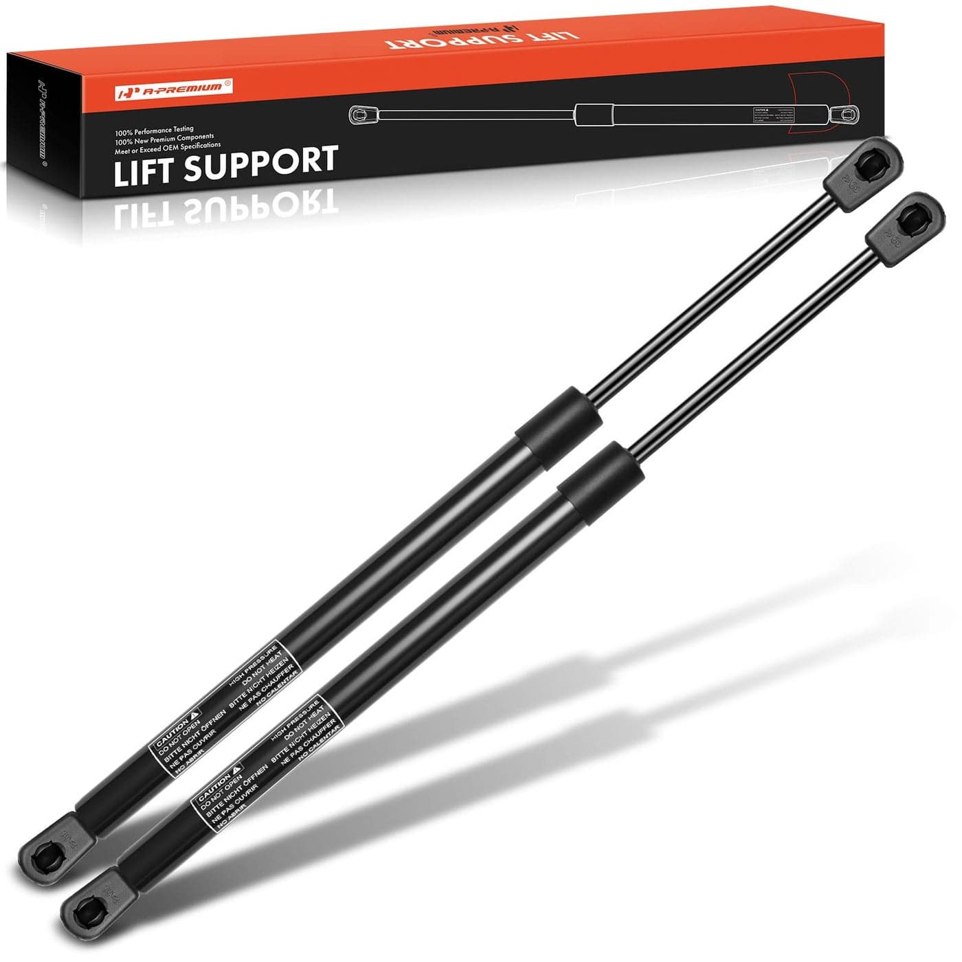 APremium Rear Tailgate Lift Supports Shock Struts Compatible with Select Chevy and Pontiac Models Equinox 20052009 Torrent 20062009 Sport Utility Replace 5480869 15827845 2PC Set
