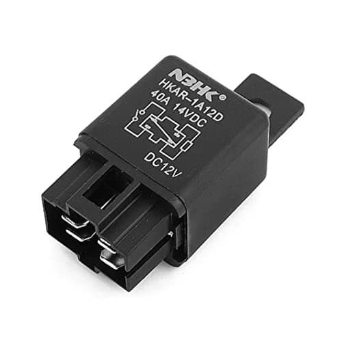 uxcell 4 Pin BL1308048 DC 12V 40A Universal Car Vehicle Motor Fuse Relay Switch Power