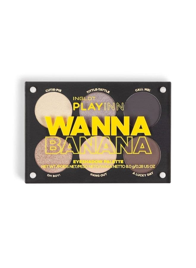 PLAYINN Eyeshadow Palette (Wanna Banana)