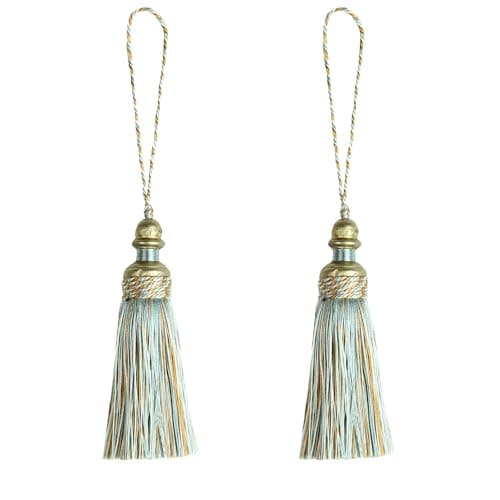 HedongHexi 2 Pack Handmade Tassel Craft, DIY Accessories for Home Decoration
