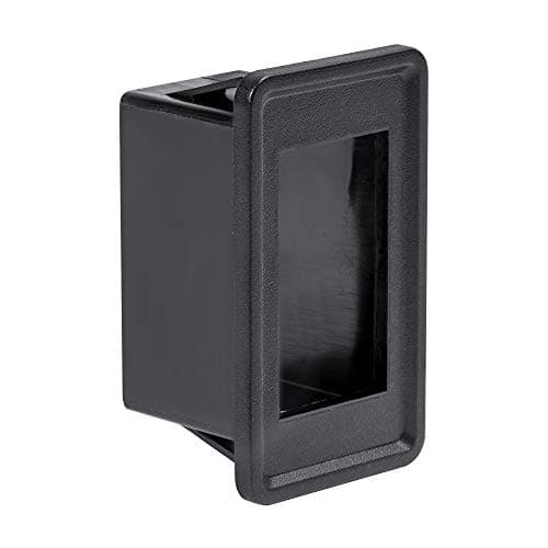 True Mods 1Slot Rocker Switch Panel Housing Kit Industry Standard Fit Heavy Duty Professional Look Automotive Mount Rocker Switch Holder