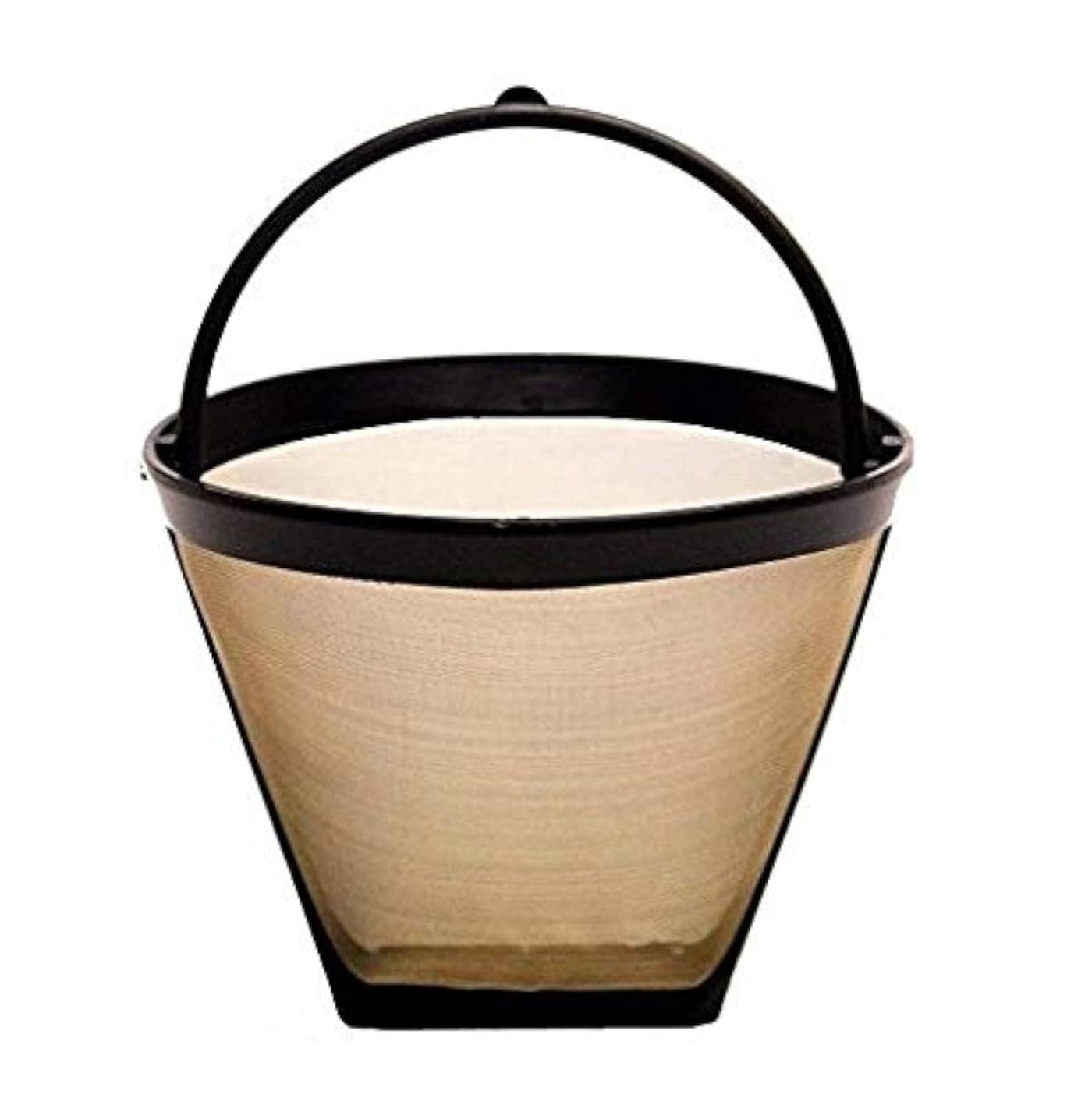 GoldTone Reusable Cup No.2 Cone Coffee Filter Permanent Coffee Plastic Filter- Size 4