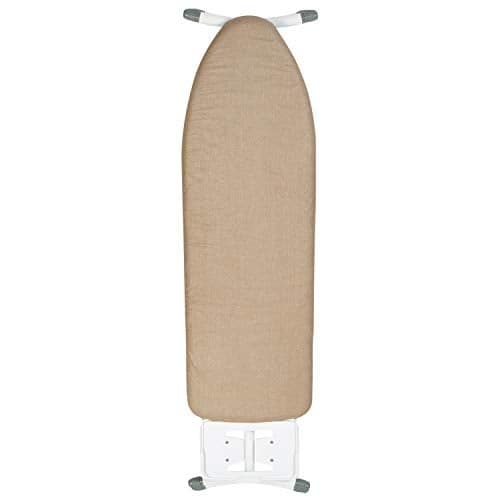 Simplify Scorch Resistant Silicone Coated Ironing Board Padded Cover with Elastic Edges and Strap 15 x 54 1 Pack Gold