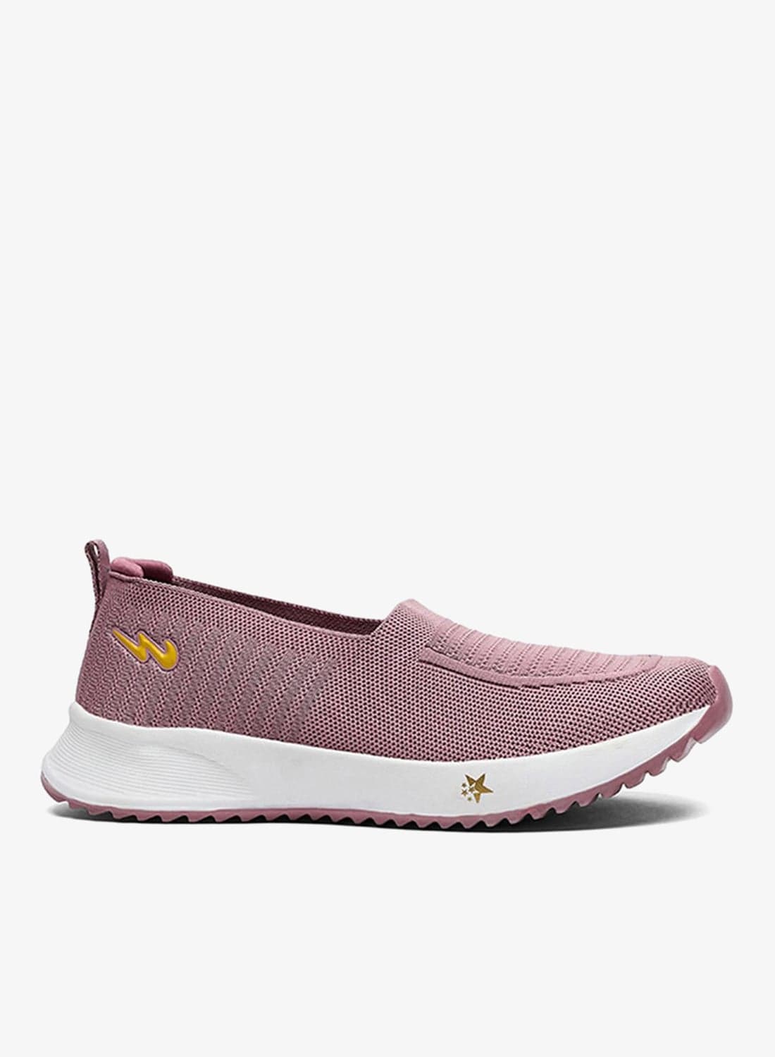 Women Armor Memory Foam Slip-On Walking Shoes-Mauve
