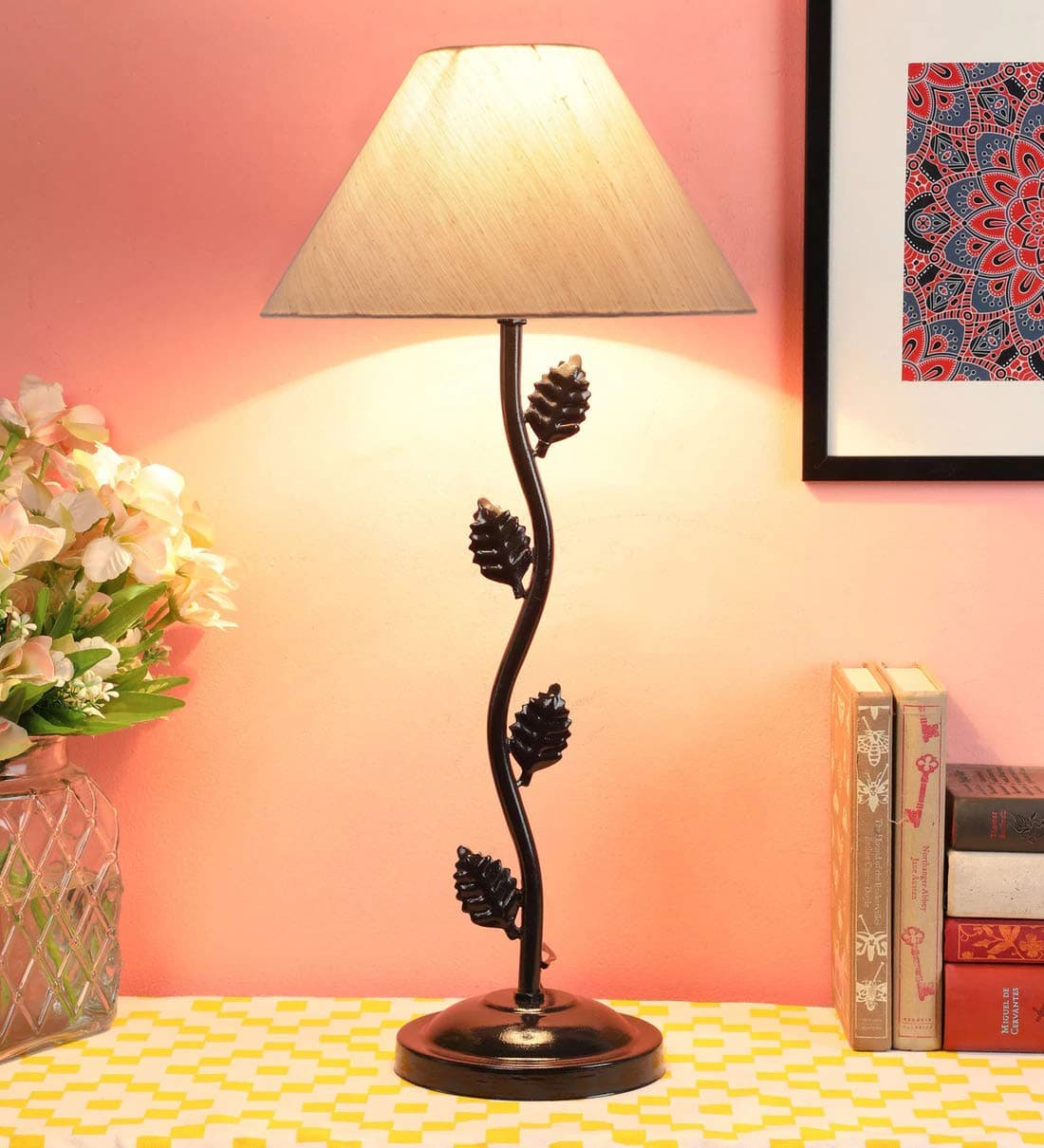 VRCT Metal Lamp, Black, Pack of 1