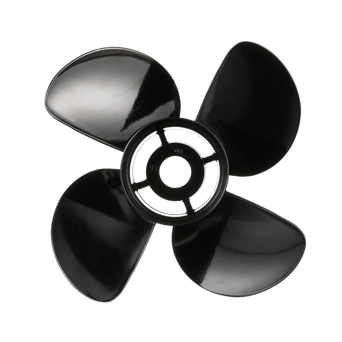 Quicksilver Nemesis 4Blade Aluminum Propeller 130 dia x 17 pitch Right Hand