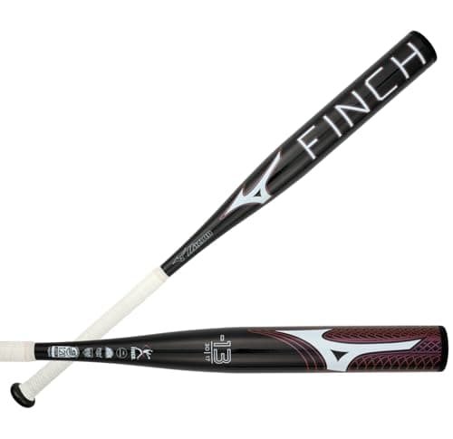 Mizuno Finch Fastpitch Softball Bat 13 Womens Aluminum Fast Pitch BAT BLK Iridescent 17OZ 29 INCHES 2900