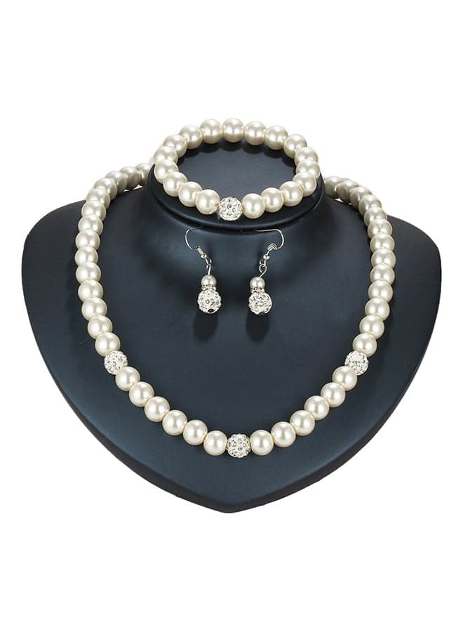 3- Piece Pearl Jewelry Set