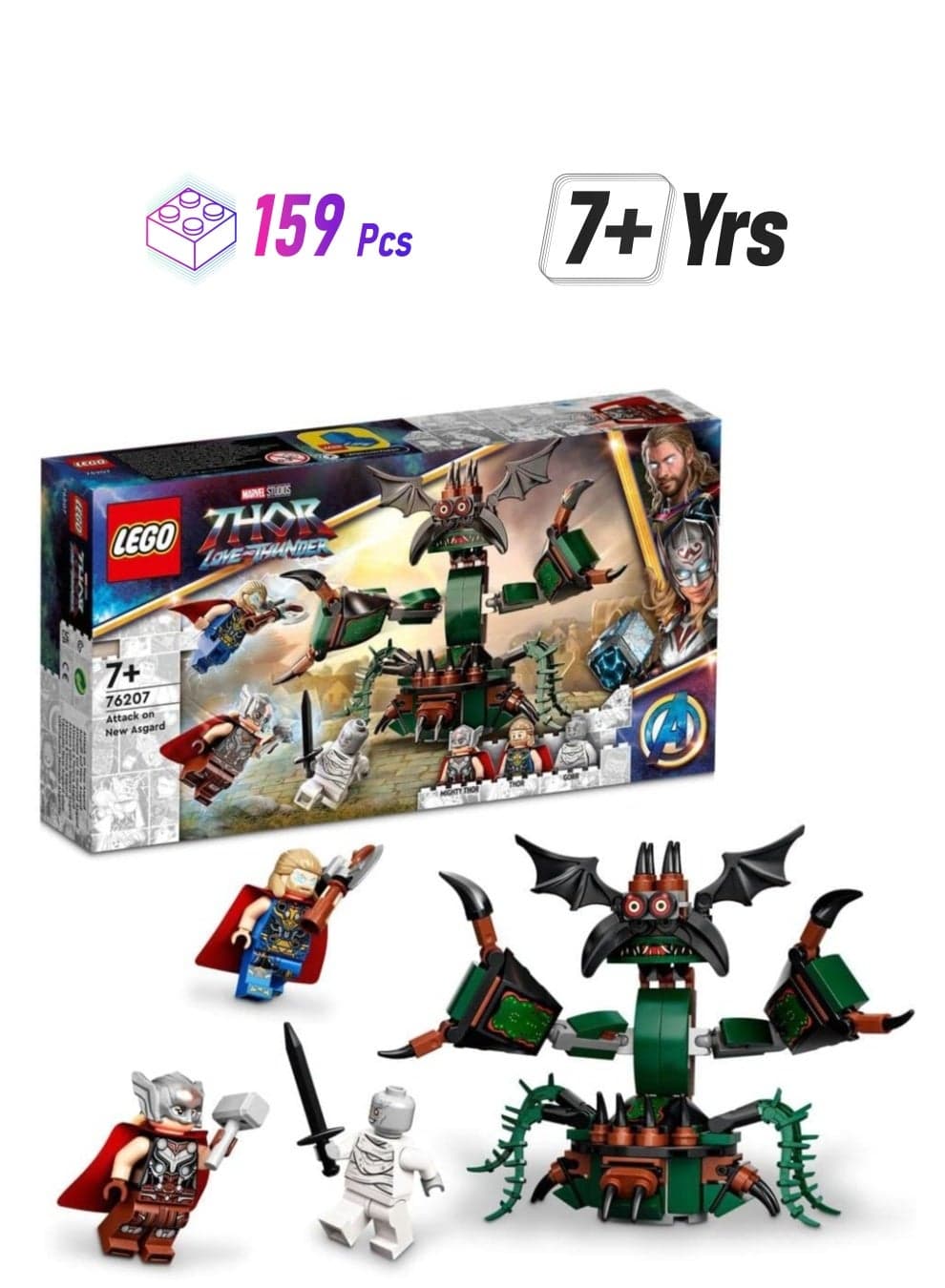 LEGO Attack on New Asgard Set 76207