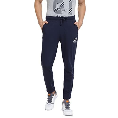 Van Heusen Men's Track Pants (70019_Navy_XL)