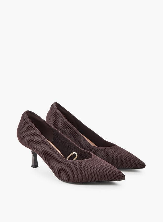 Women Kitten Heel Pumps