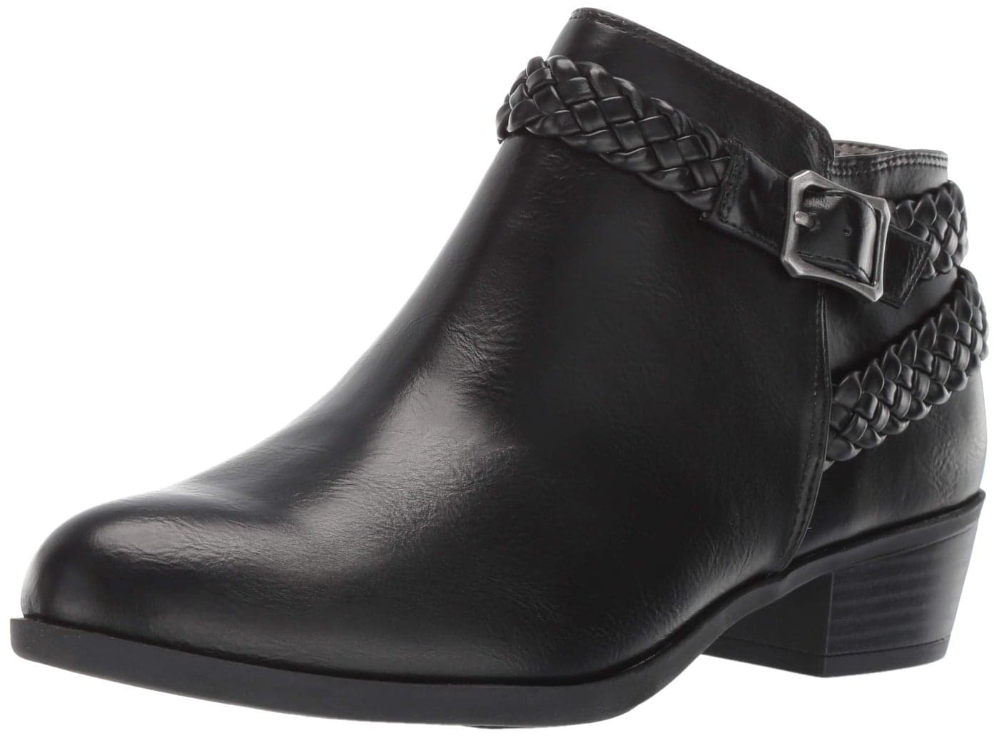 LifeStride Women's Adriana Ankle Bootie Boot, black, 8.5 M US