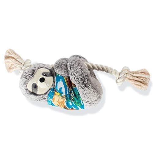 Fringe Studio Dog Toy, Slown' Dwn for Summer Sloth Pet Toy (289318)
