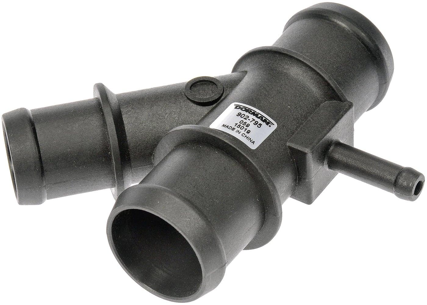 Dorman 902-795 Radiator Coolant Hose Connector Compatible with Select Audi/Seat/Volkswagen Models