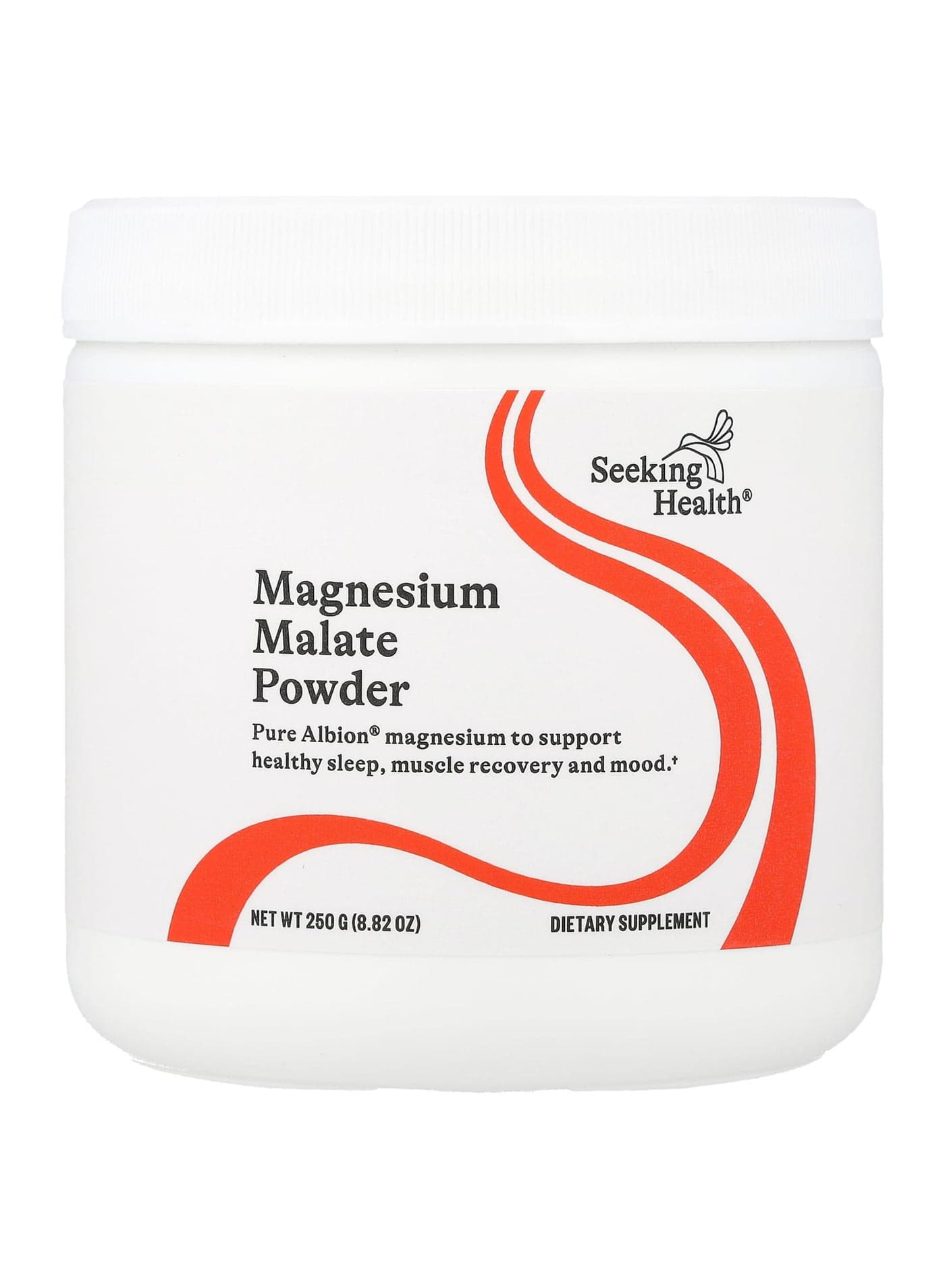 Magnesium Malate Powder, 500 mg, 8.82 oz (250 g)