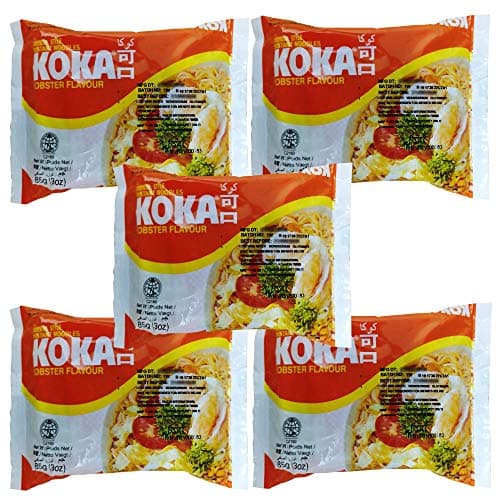 Koka Lobster Flavour Noodles - 85gm (Pack of 5)