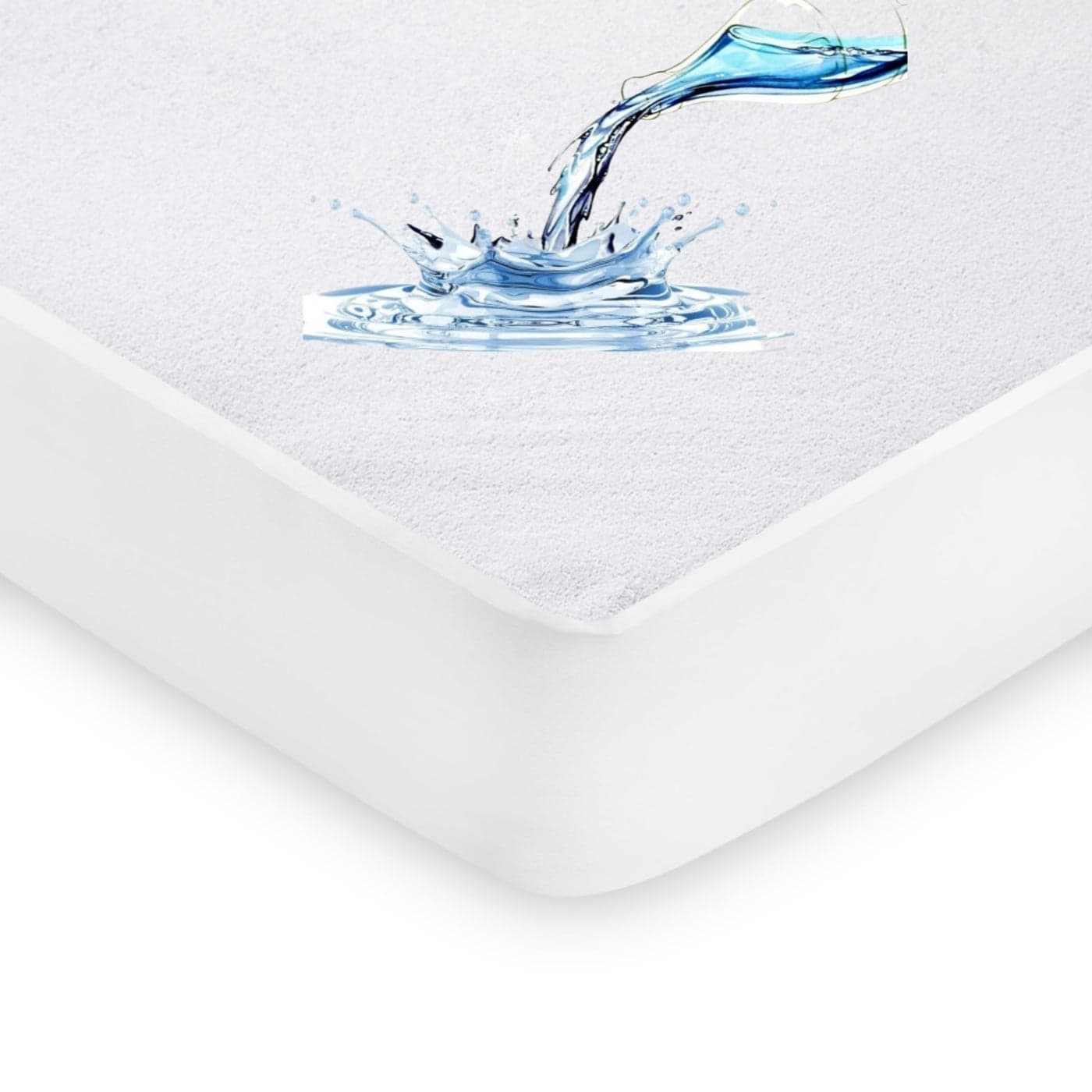 IMFAA 100 Waterproof Bunk Mattress Protector Extra Deep 40 Cm Stretch Skirt Bunk 76x190 Cm Terry Towel Mattress Topper Anti Allergy and Breathable Fitted Mattress Cover Bunk76x19040 Cm