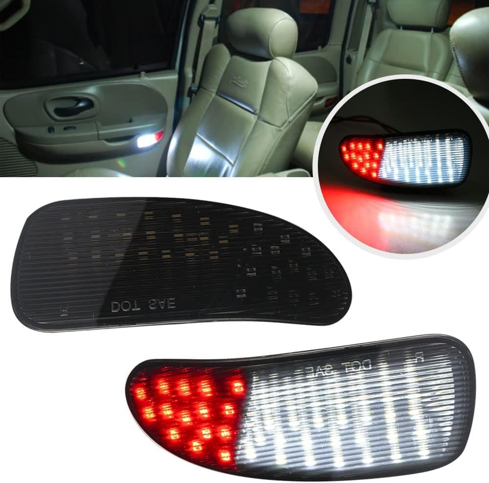 2Pcs LED Courtesy Door Lights for Ford F150 & F250