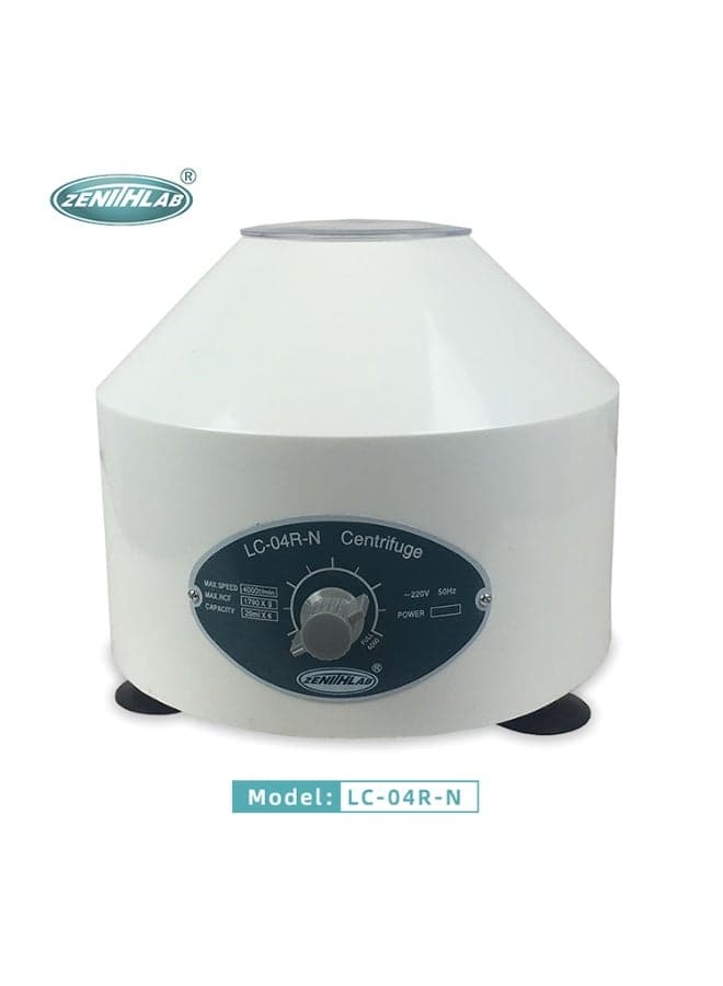 Zenithlab LC 04R N 800 Low Speed Laboratory Centrifuge 4000 RPM 1790 xg Benchtop Centrifuge 20ml x 6