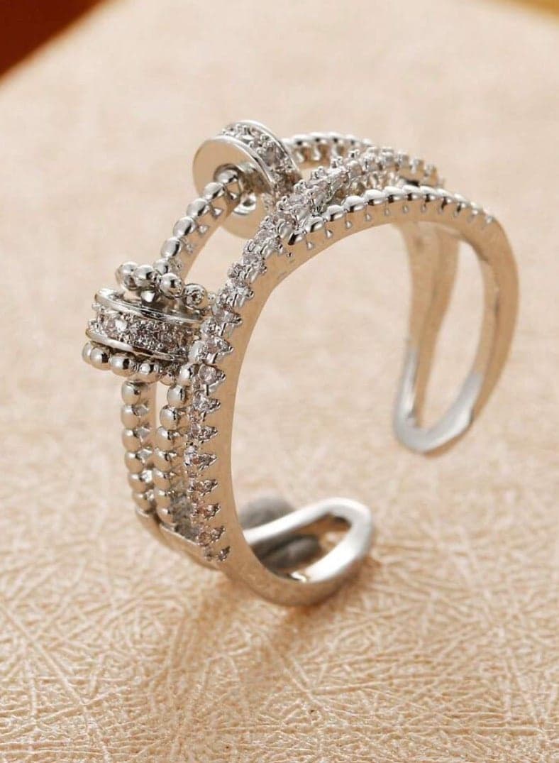 Stainless Steel Ring For Women One Size
