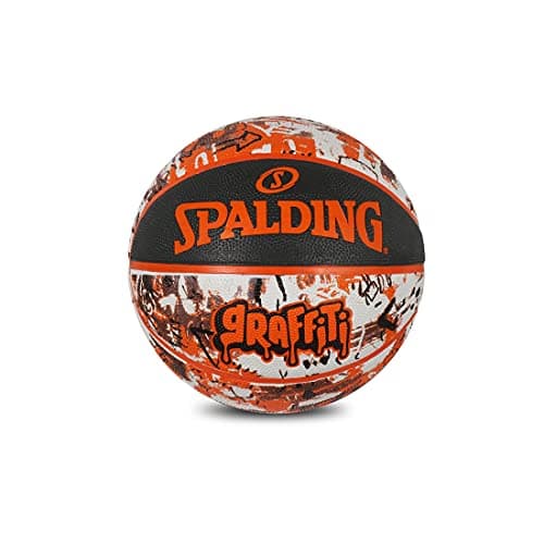 Spalding Graffiti Rubber Basketball (Orange)
