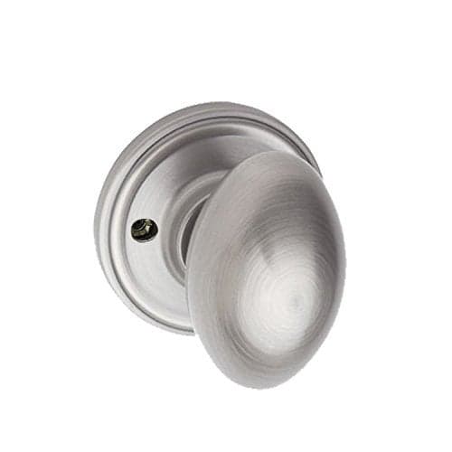 Copper Creek EK2090SS Egg Door Knob, Dummy Function, 1 Pack, in Satin Stainless