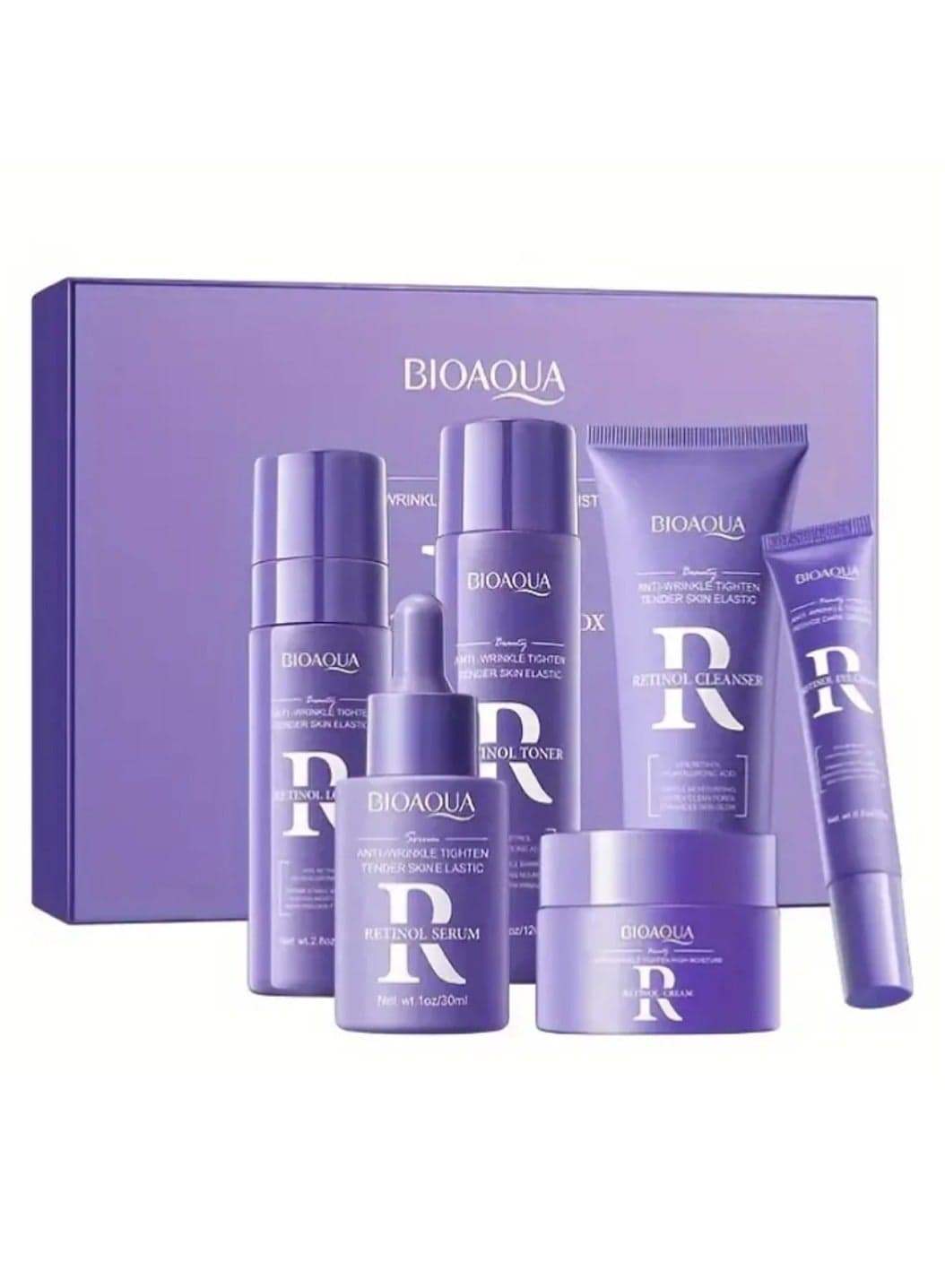 Bioaqua Retinol Skin Care Kit Set 6 Pieces Luxury Box
