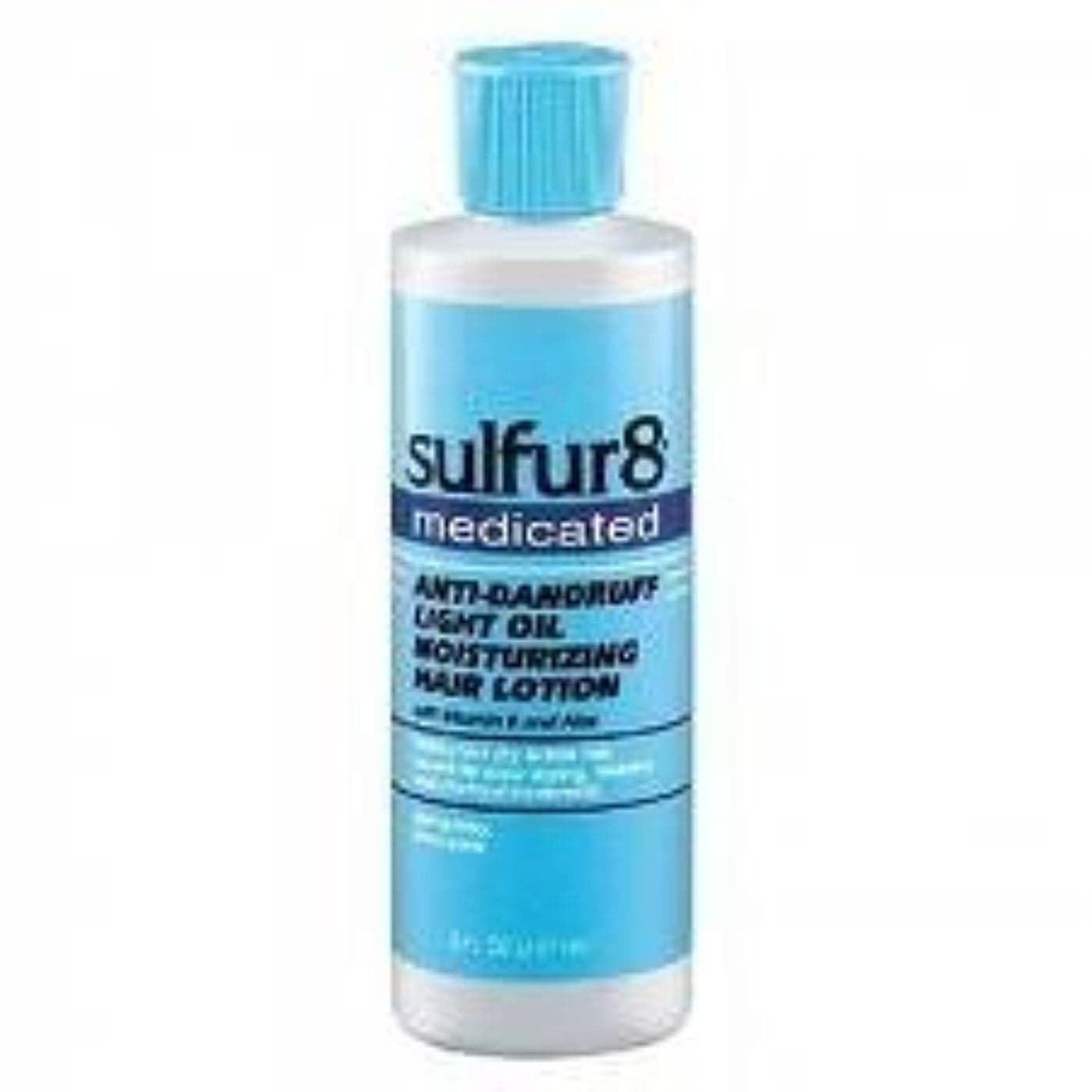 Sulfur 8 Medicated Antidandruff Light Oil Moisturizing Hair Lotion