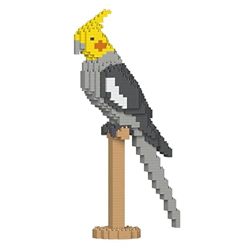 JEKCA Cockatiel 02S Parrot Plastic Building Blocks Age 14