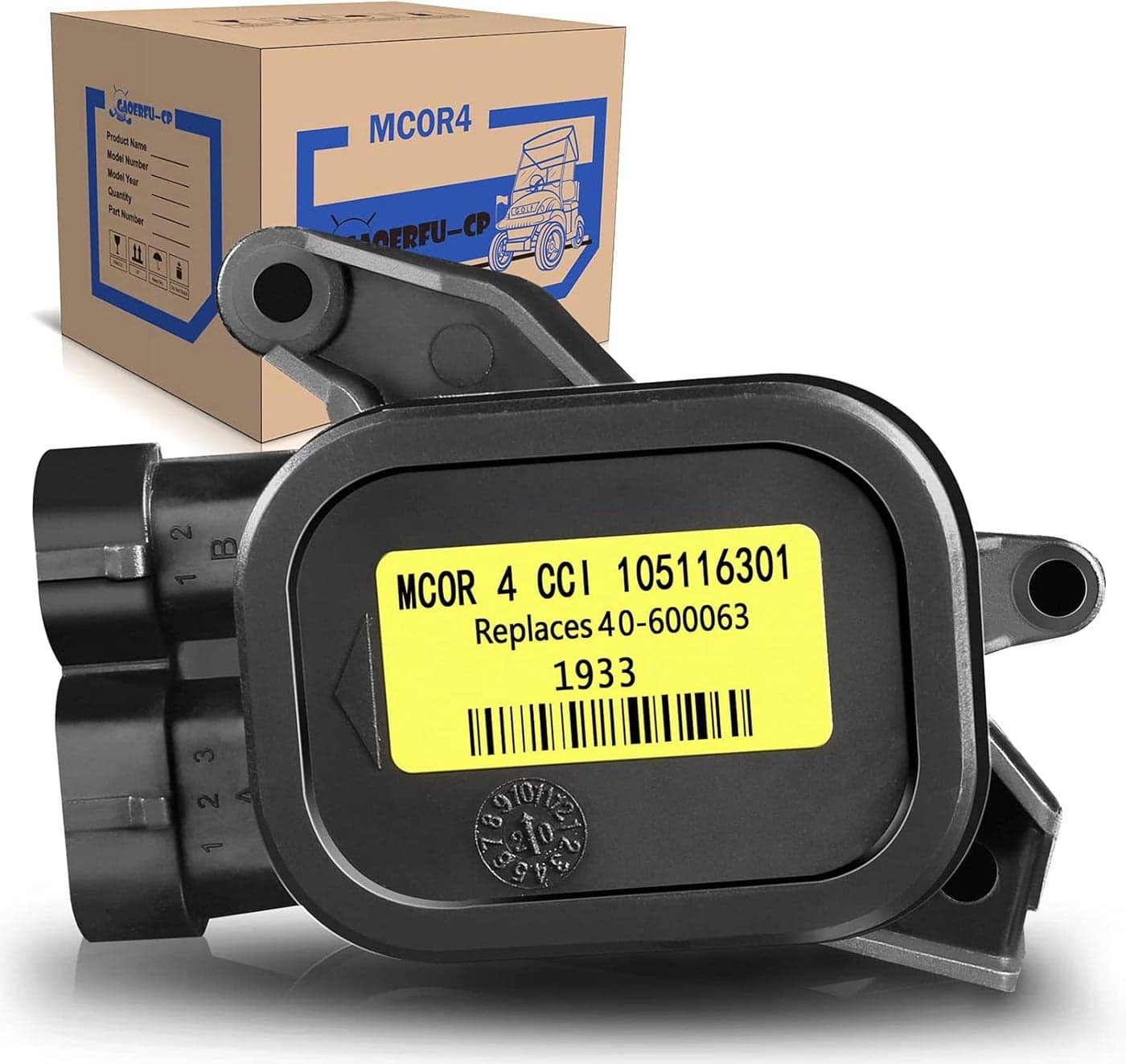 Gaoerfu-CP MCOR 4 Throttle Potentiometer for Club Car DS & Precedent, OEM# 105116301