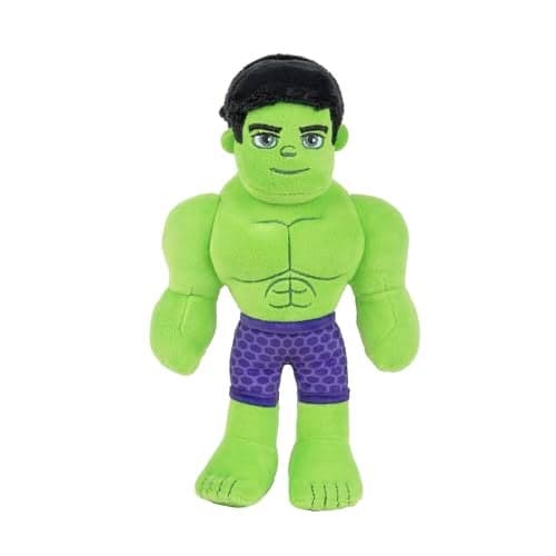 Spidey and HIS Amazing Friends Marvels 8Inch Little Plush Hulk Kids Ages 3 and upToys Featuring Your Friendly Neighbourhood Heroes