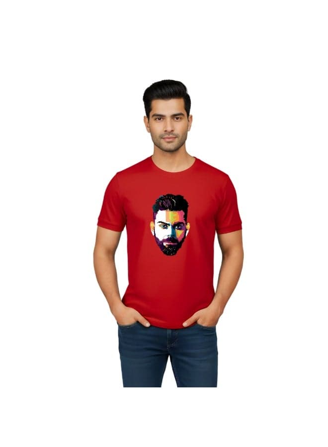 Bangalore Cricket Fans Adult Round Neck Dryfit Tshirt For Men