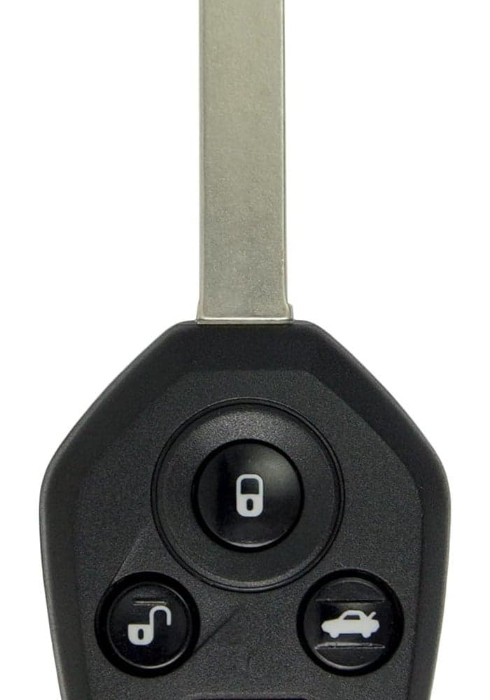 Keyless2Go Replacement 4 Button Remote Key Combo for Subaru CWTWB1U811