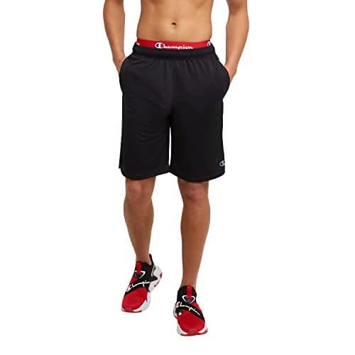 Champion mens 10" Core Training running shorts, Black, XX-Large US